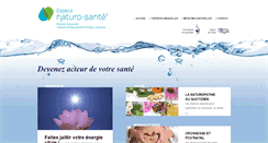 Desktop Screenshot of naturo-sante.ch